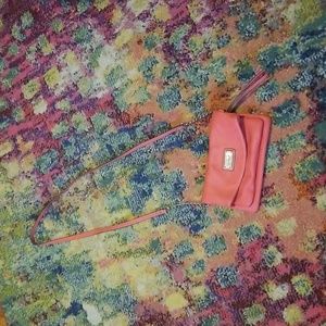 Nine West Salmon Cross Body Purse